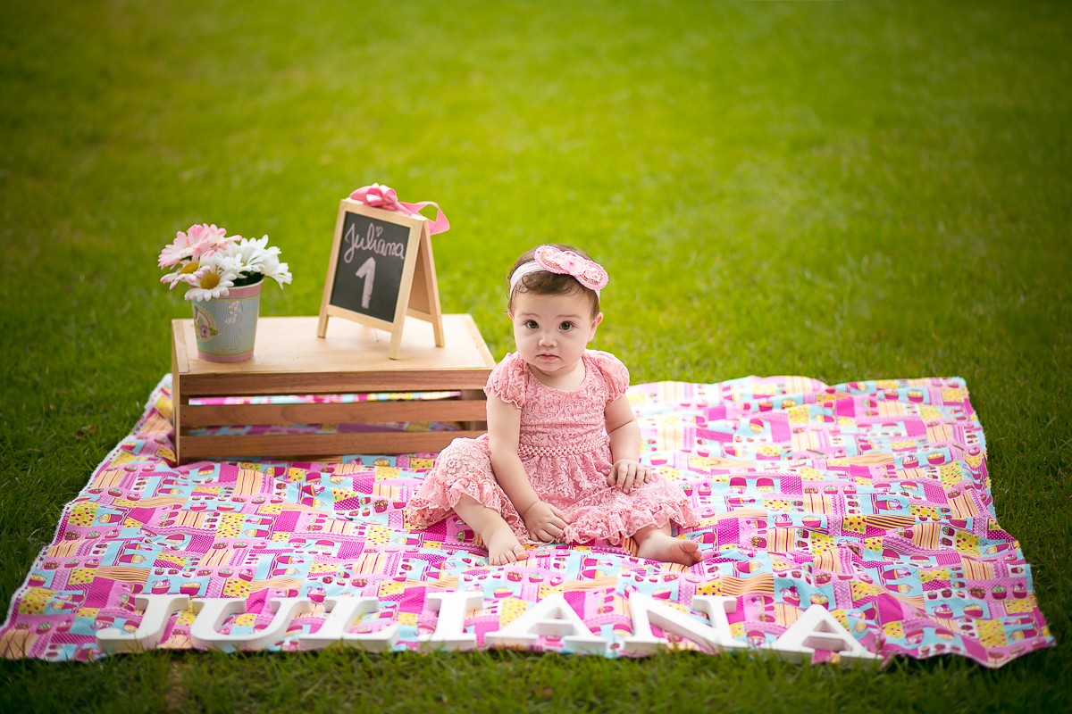 Ensaio fotográfico 1 ano