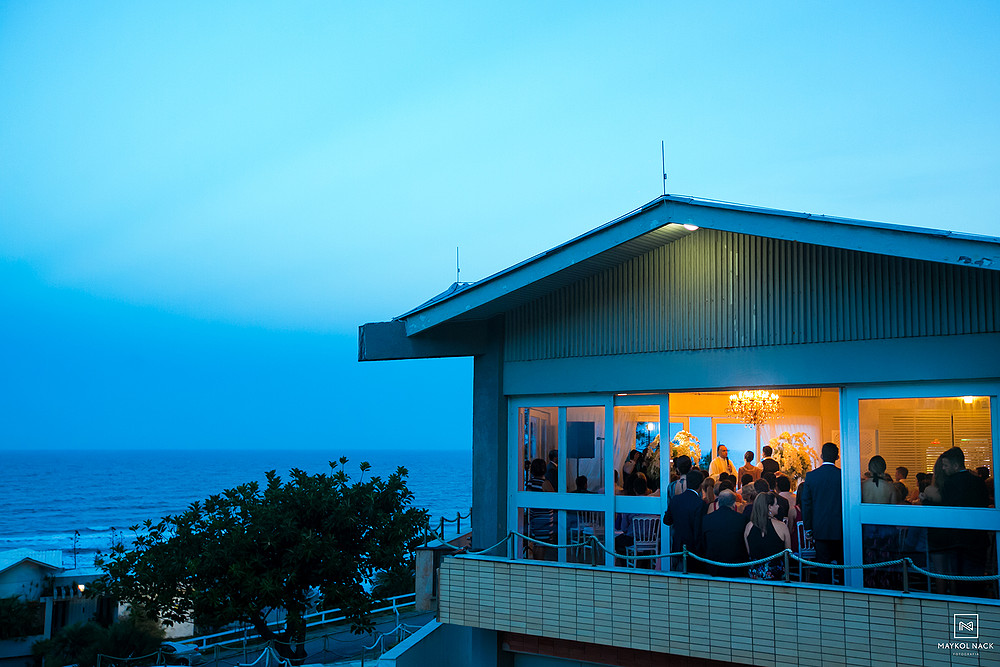 casamento beira mar