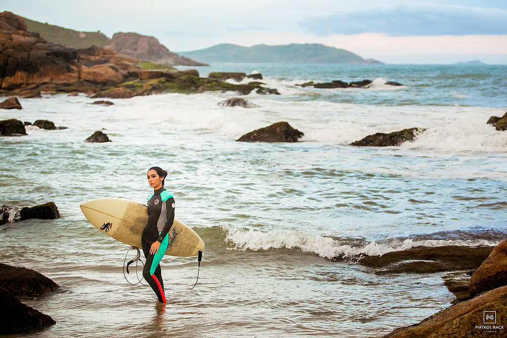 prancha de surfe ensaio