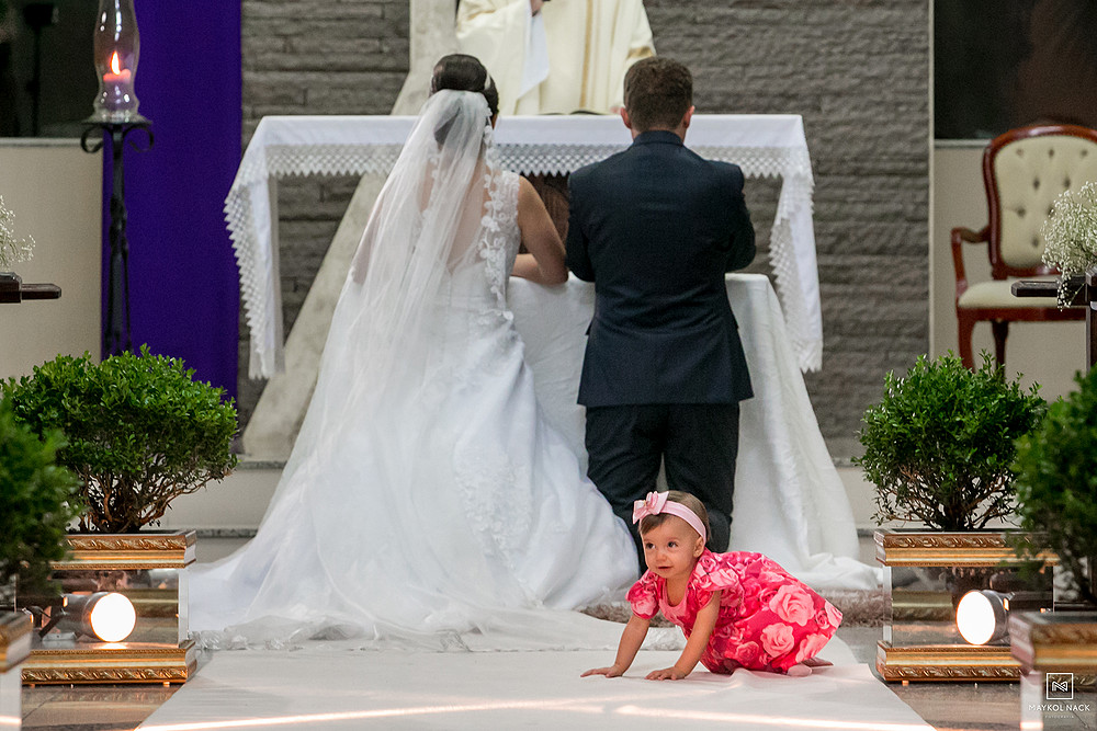 criança em casamento