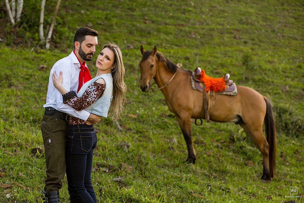 cavalos ensaio de casal