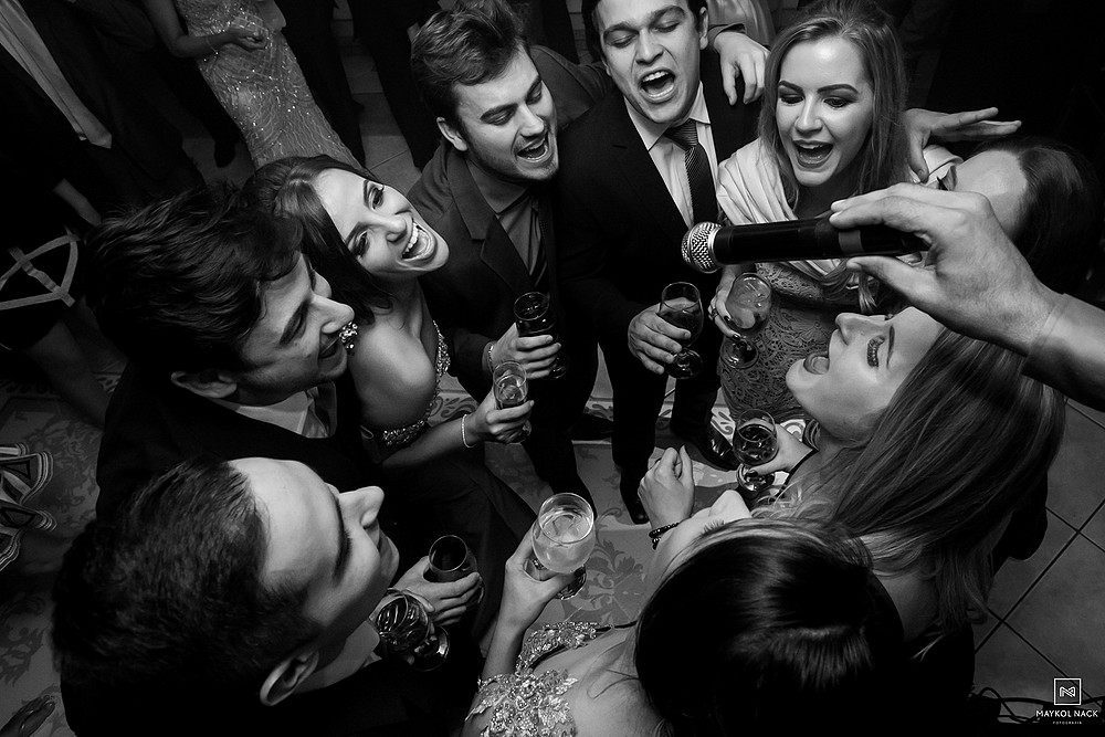 festa de casamento braço do norte