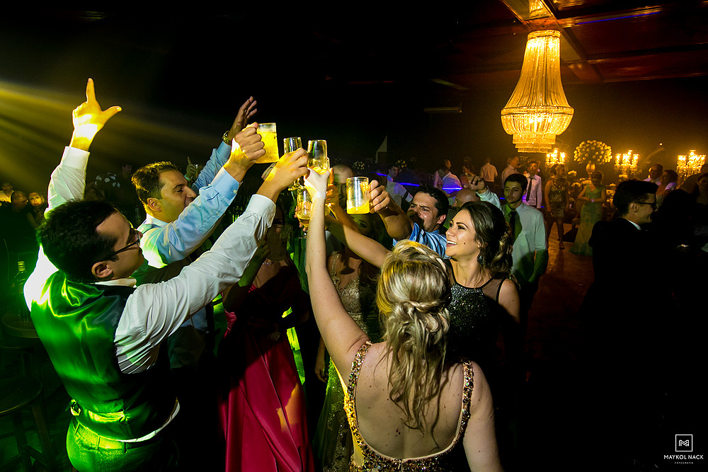 festa casamento armazém