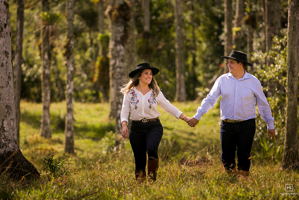 ensaio de casal campo