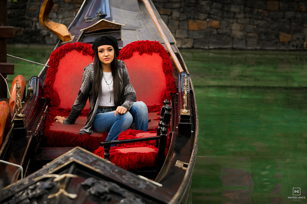ensaio na gondola nova veneza