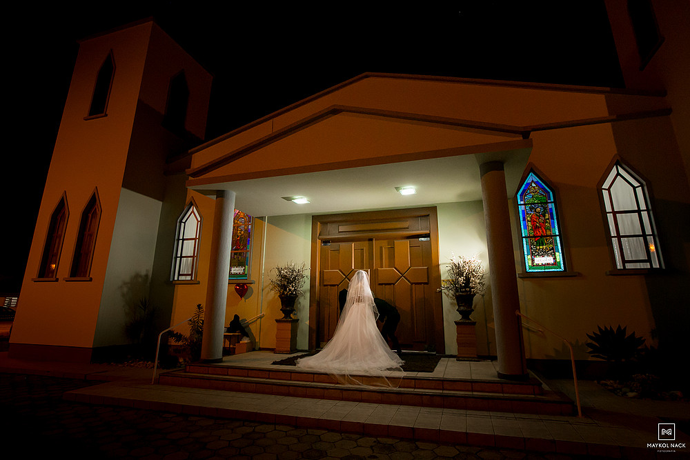 entrada da noiva casamento tubarão