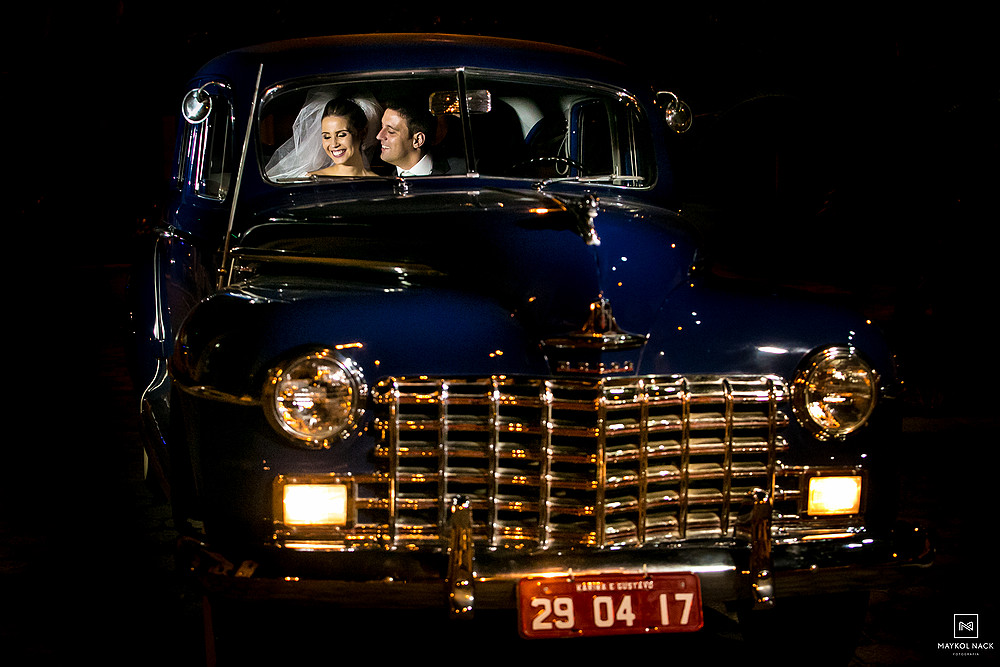 carro antigo casamento tubarão