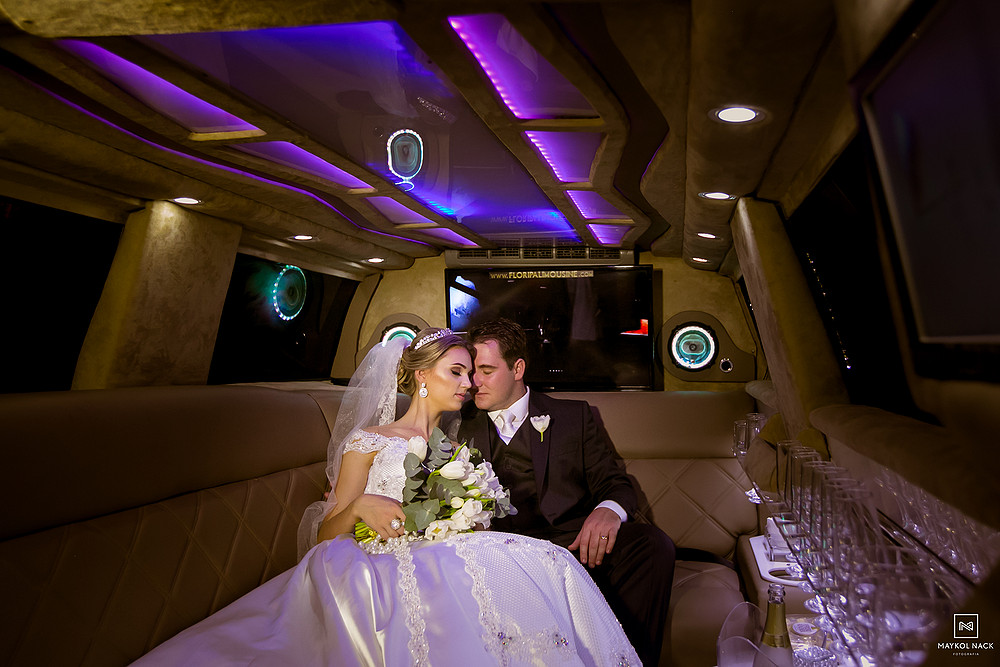 limousine casamento tubarão