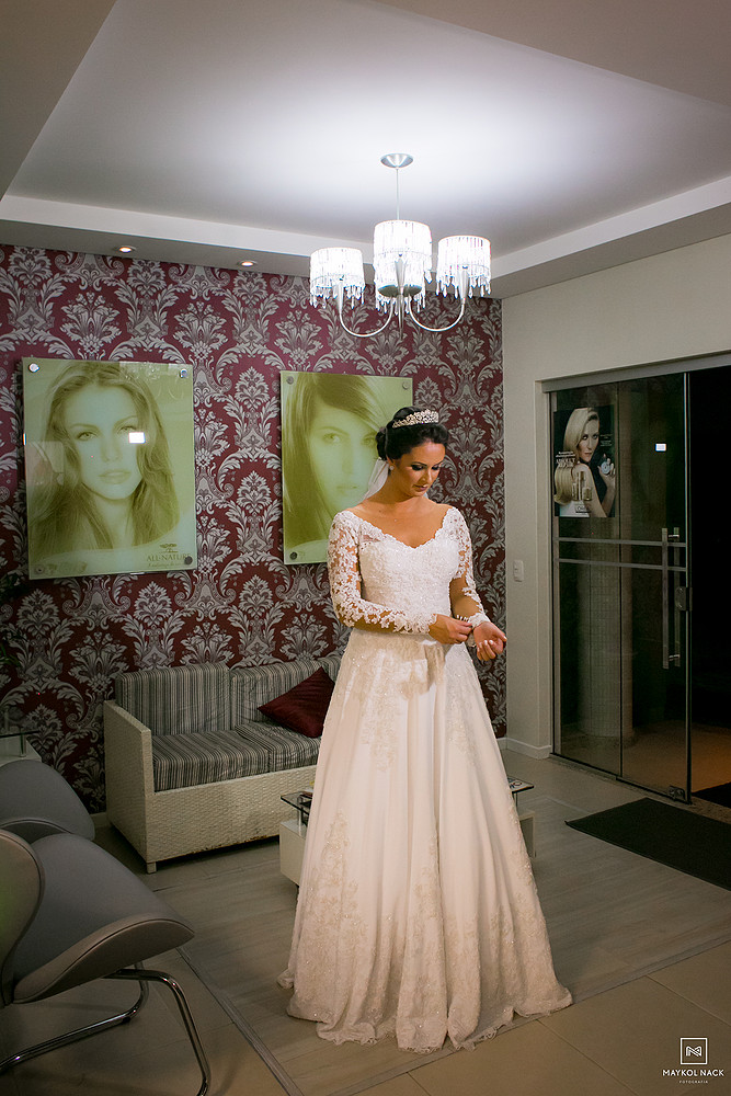 vestido de noiva braço do norte