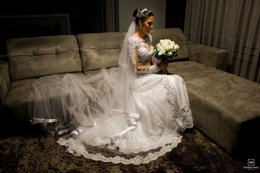 vestido para casamento braço do norte