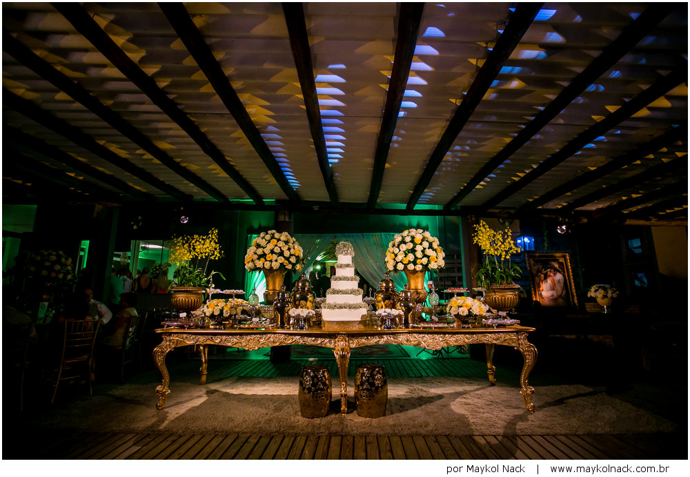 decoração de casamento em içara