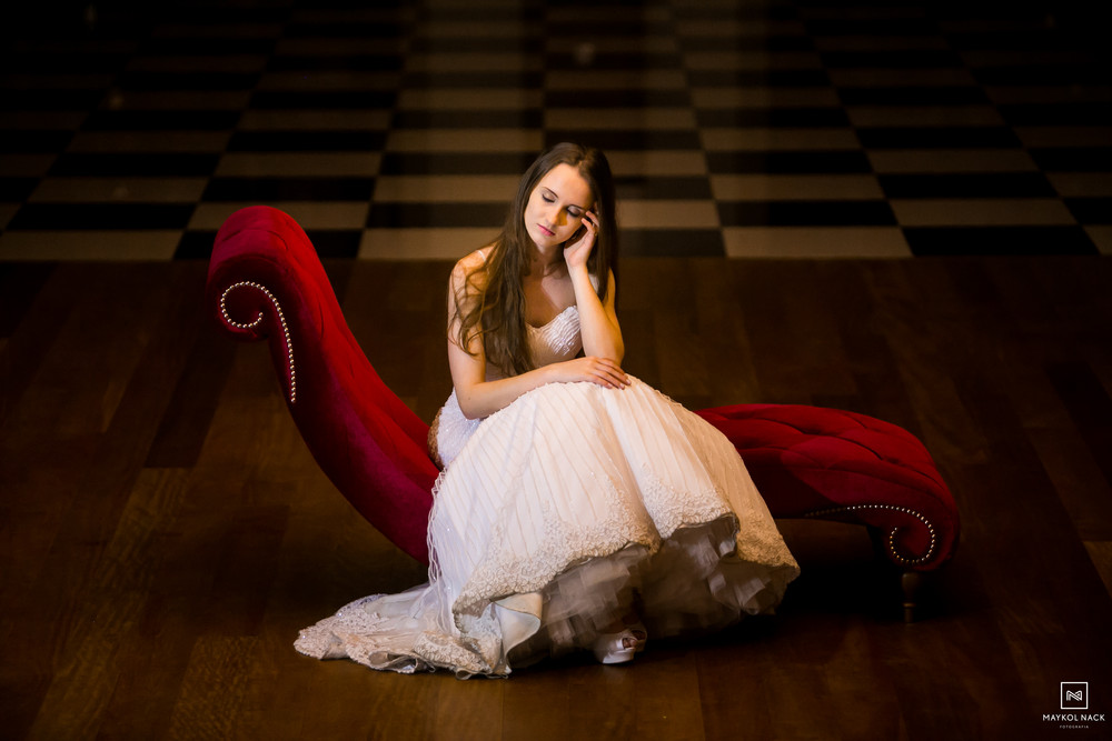 vestido de noiva tubarão