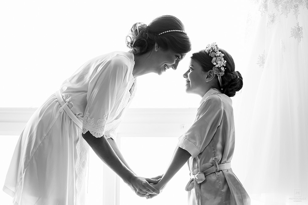 irmãs no casamento