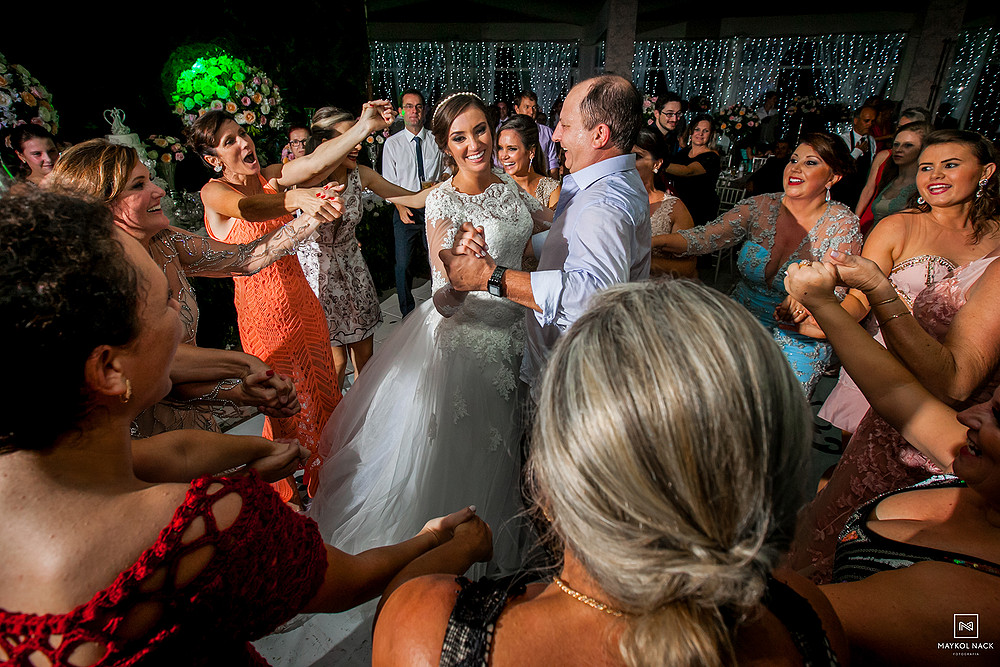 festa de noivos em laguna
