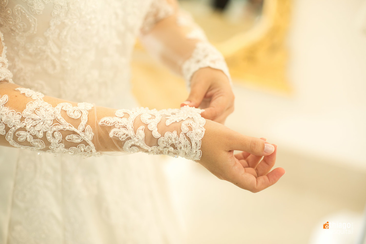 detalhes do vestido de noiva Luluza, por Thiago Mesquita