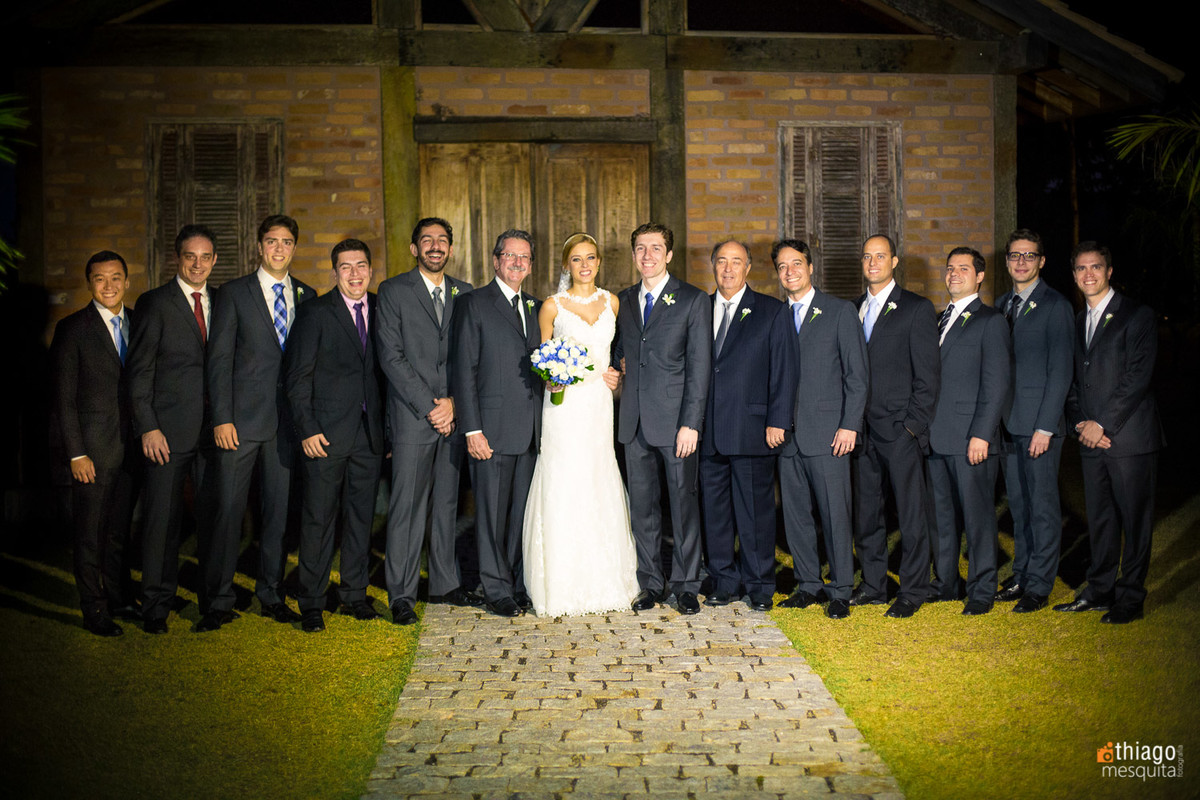 Registro foto de familia no casamento em São Paulo