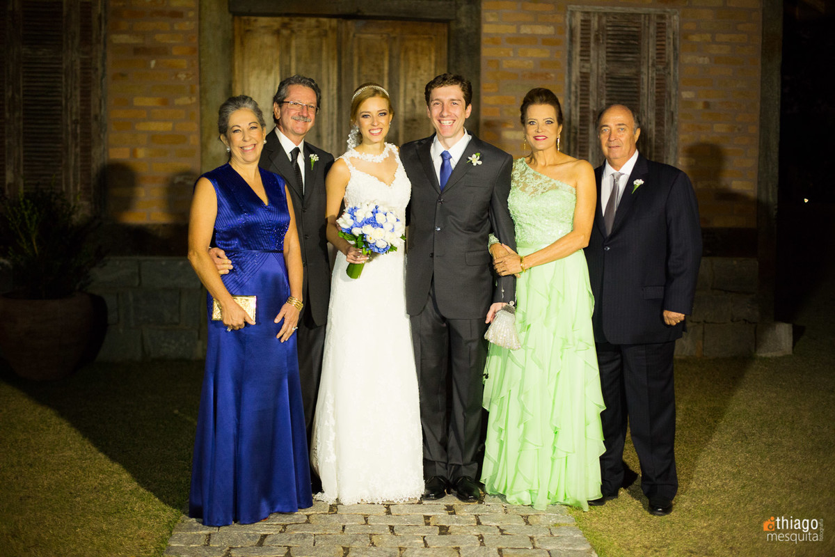 Registro foto de familia no casamento em São Paulo