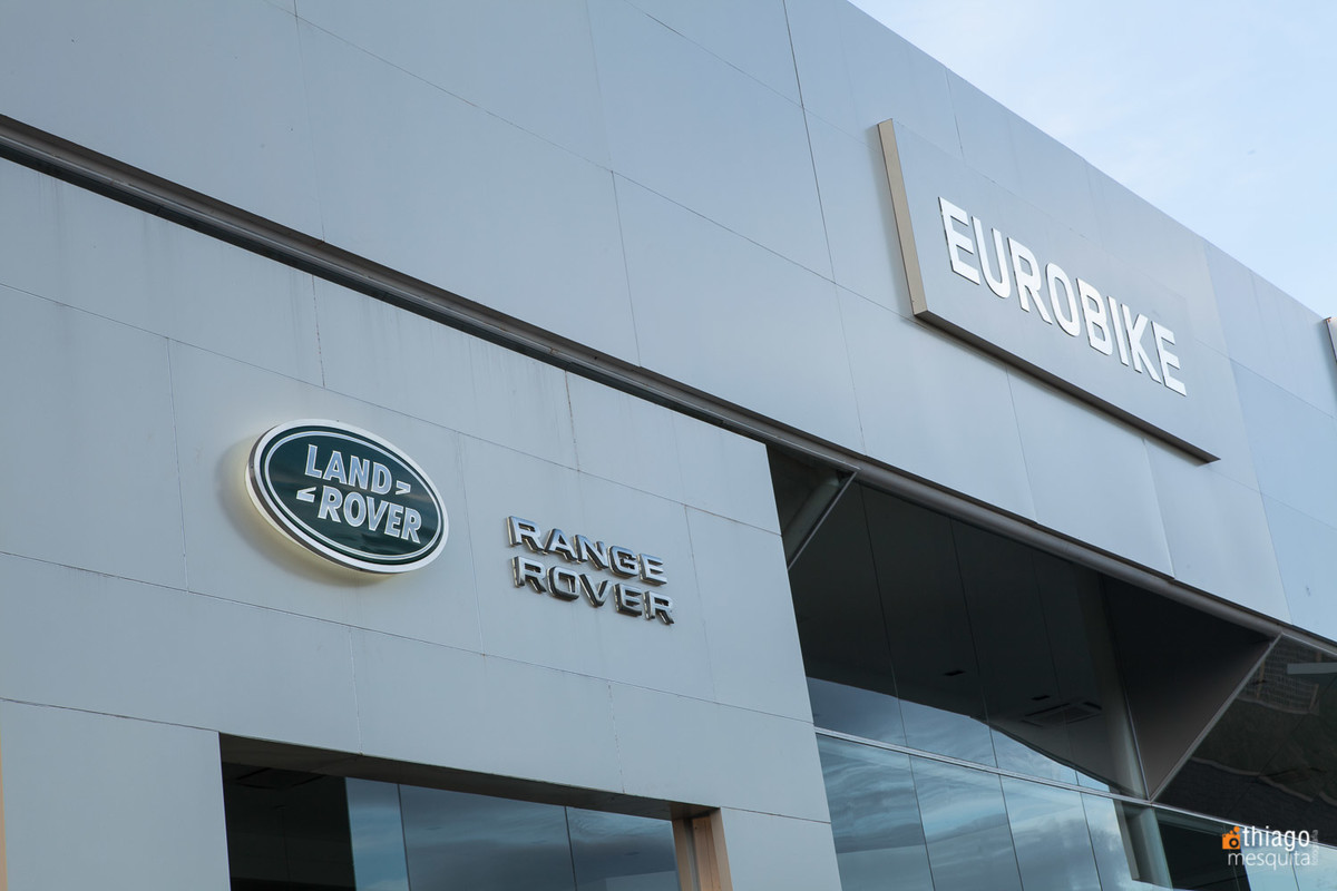 range rover land - eurobike uberlândia - volvo e jaguar