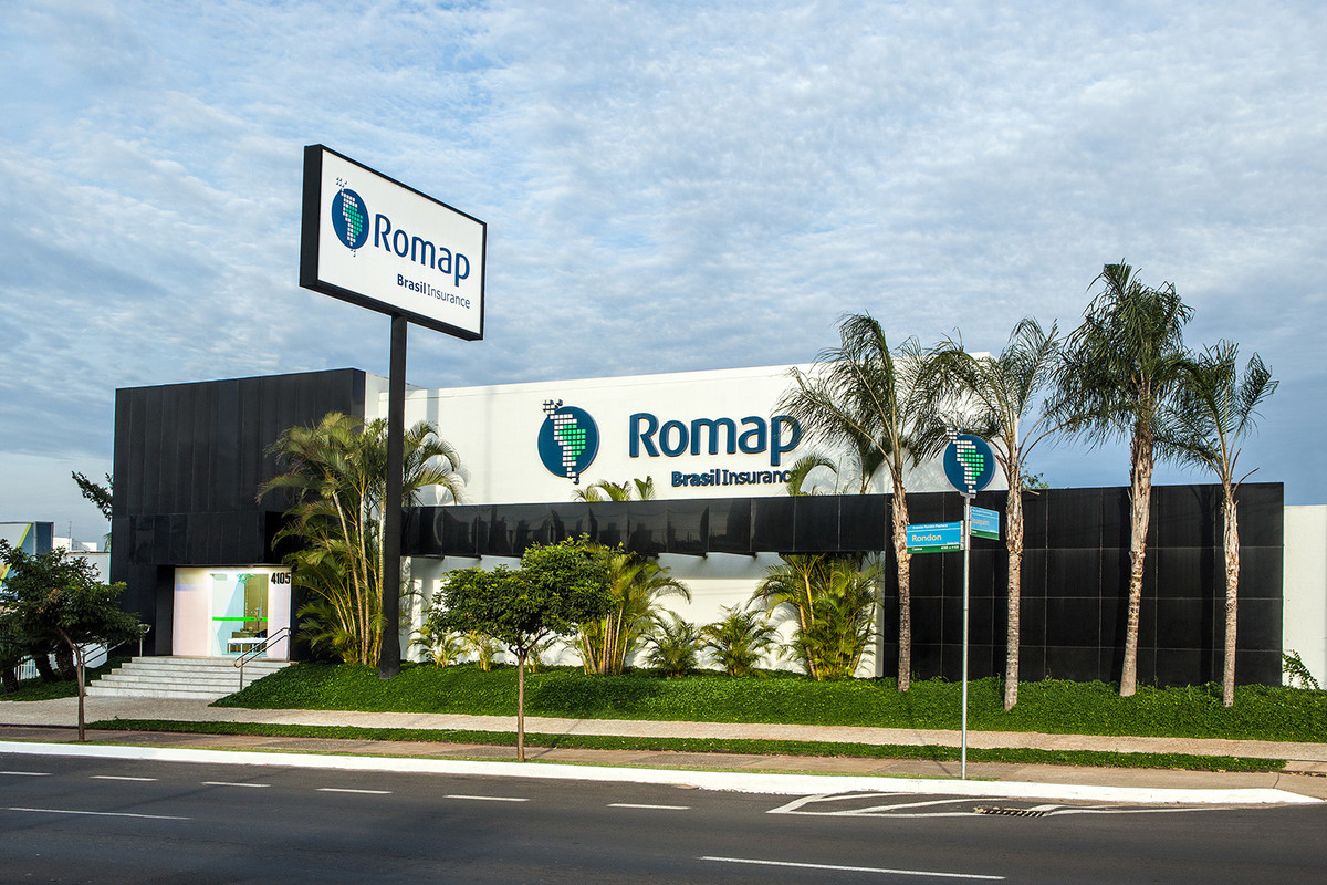 romap corretora de seguros em uberlândia - fachada da loja