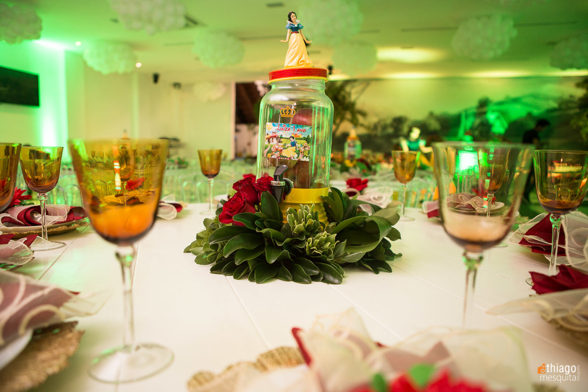 festa aniversário branca de neve trique traque goiania