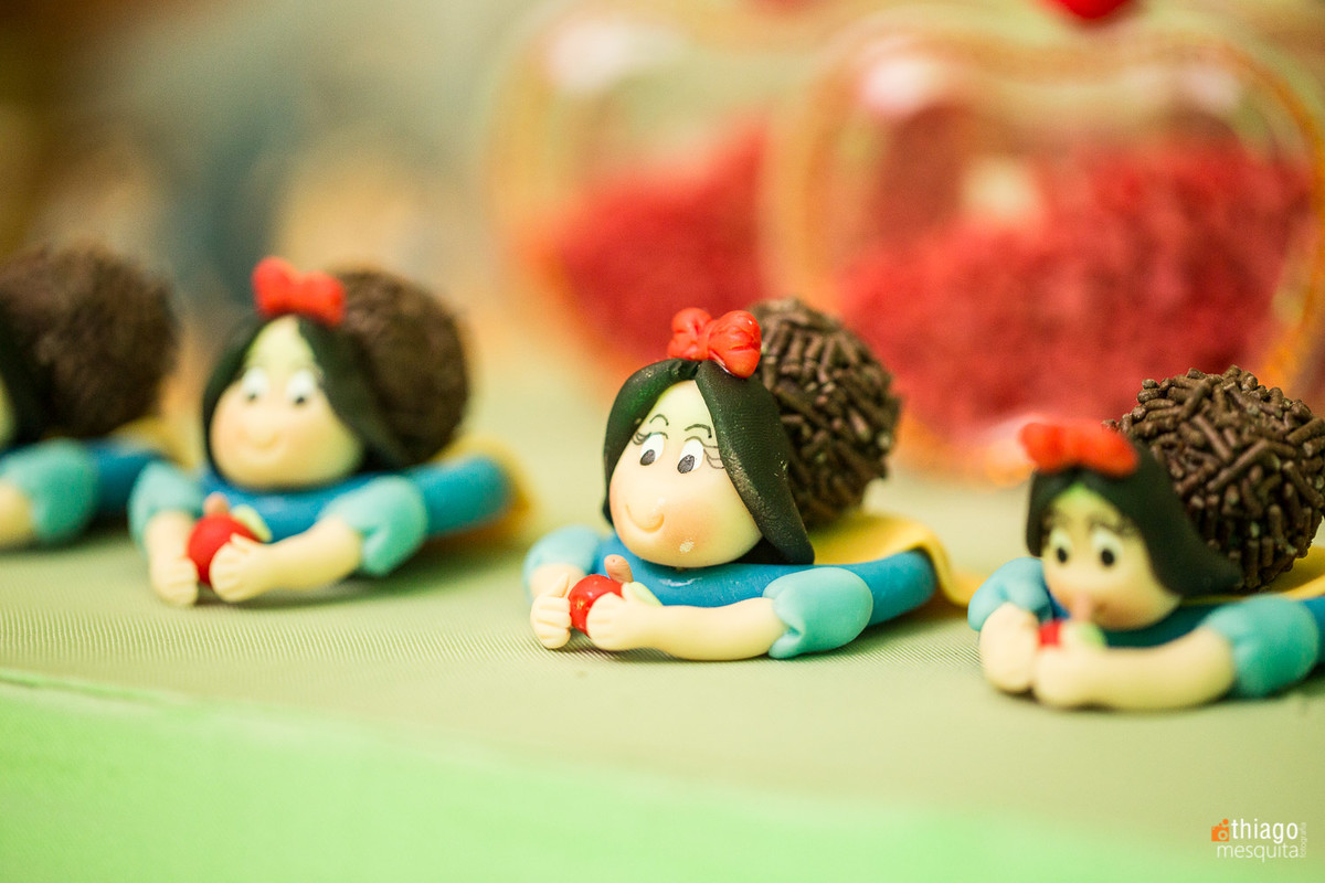 festa aniversário branca de neve trique traque goiania