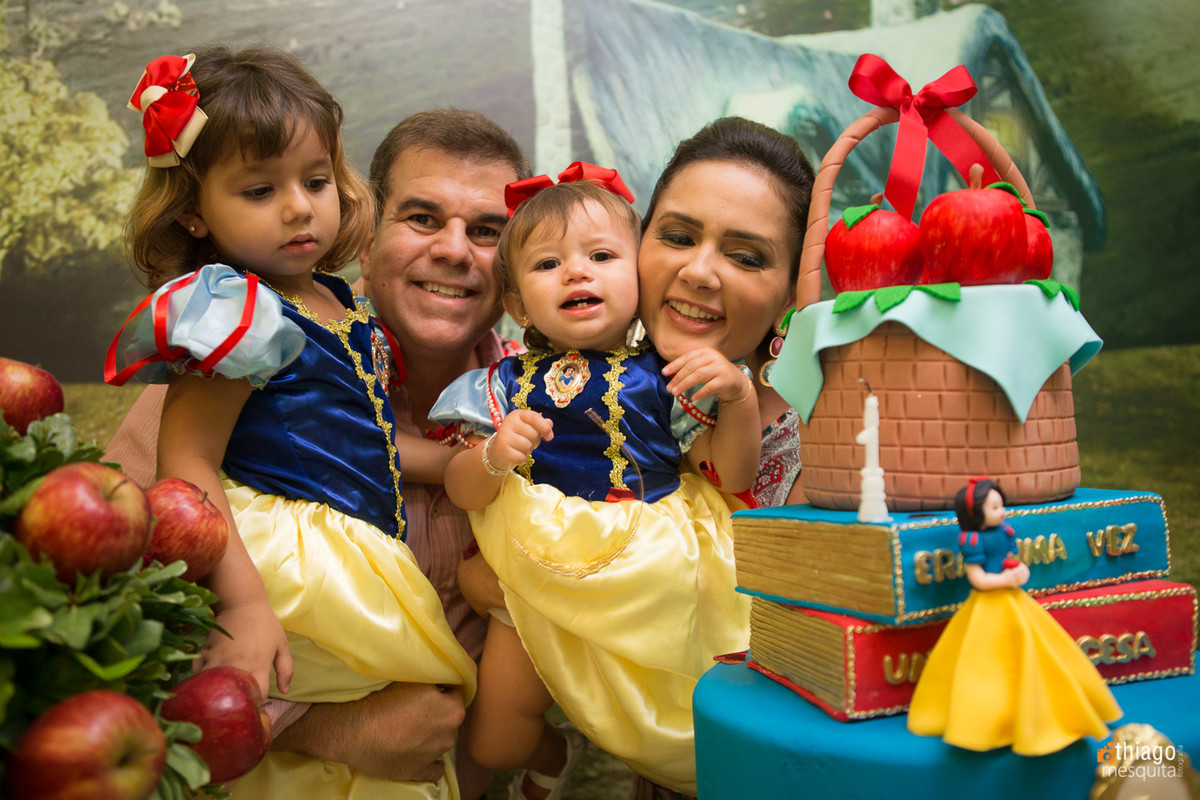 festa aniversário branca de neve trique traque goiania