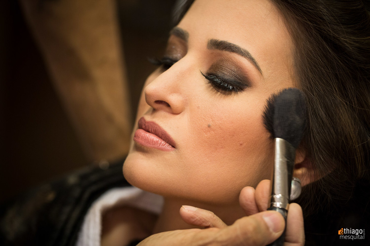 making of da noiva Danielle pelo fotografo Thiago Mesquita