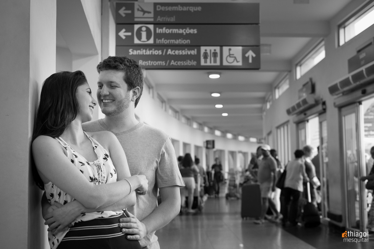 registro de ensaio fotografico no aeroporto de São Paulo, Fotografo Thiago Mesquita