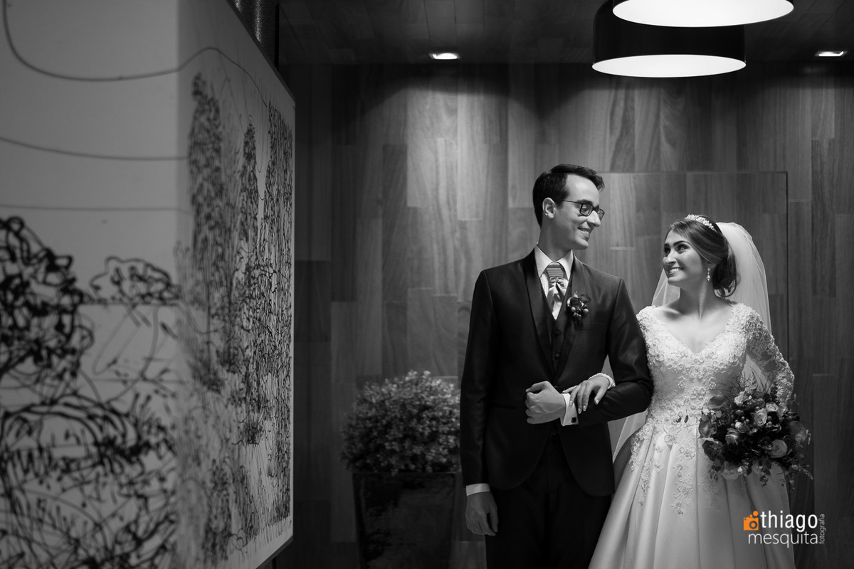 Ensaio fotografico em Uberlândia dos noivos Camila e Daniel, antes da Festa de recepção