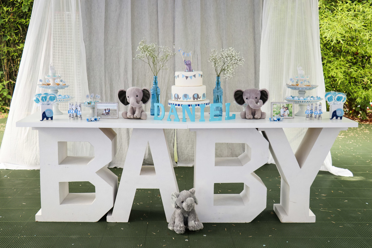 baby shower elefante