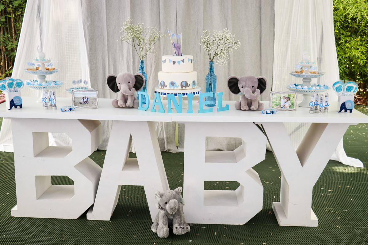 baby shower elefante