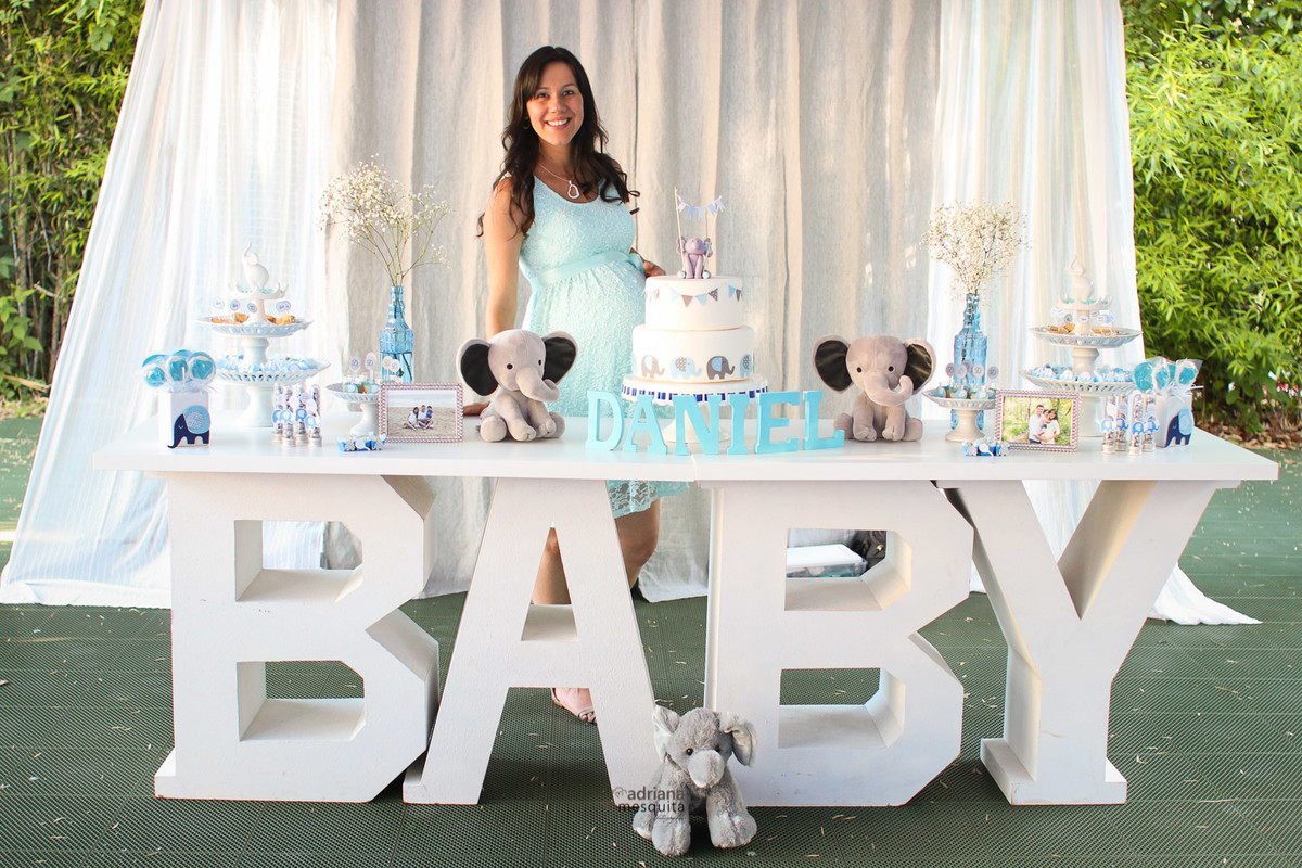 baby shower elefante