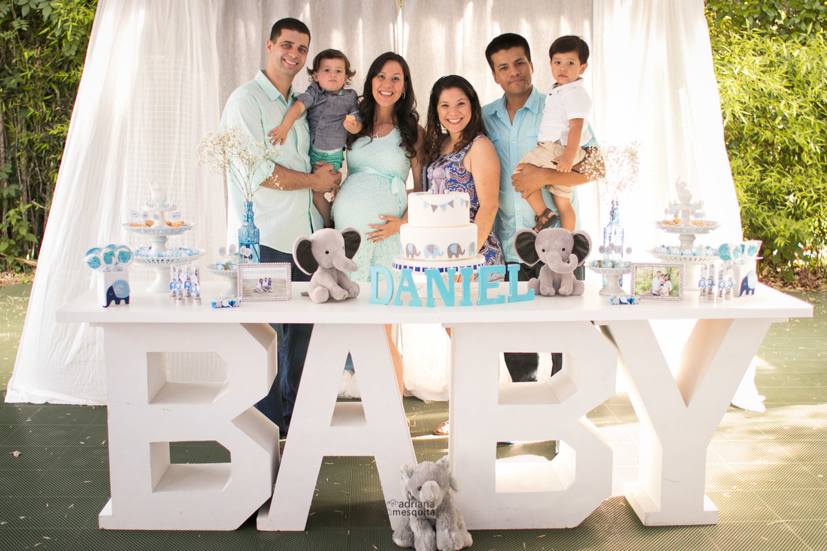 baby shower elefante