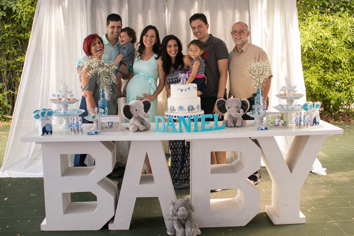 baby shower elefante