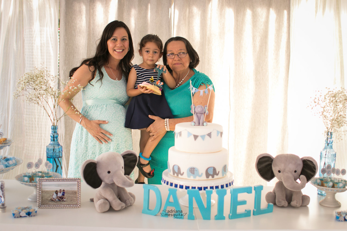 baby shower elefante adriana mesquita