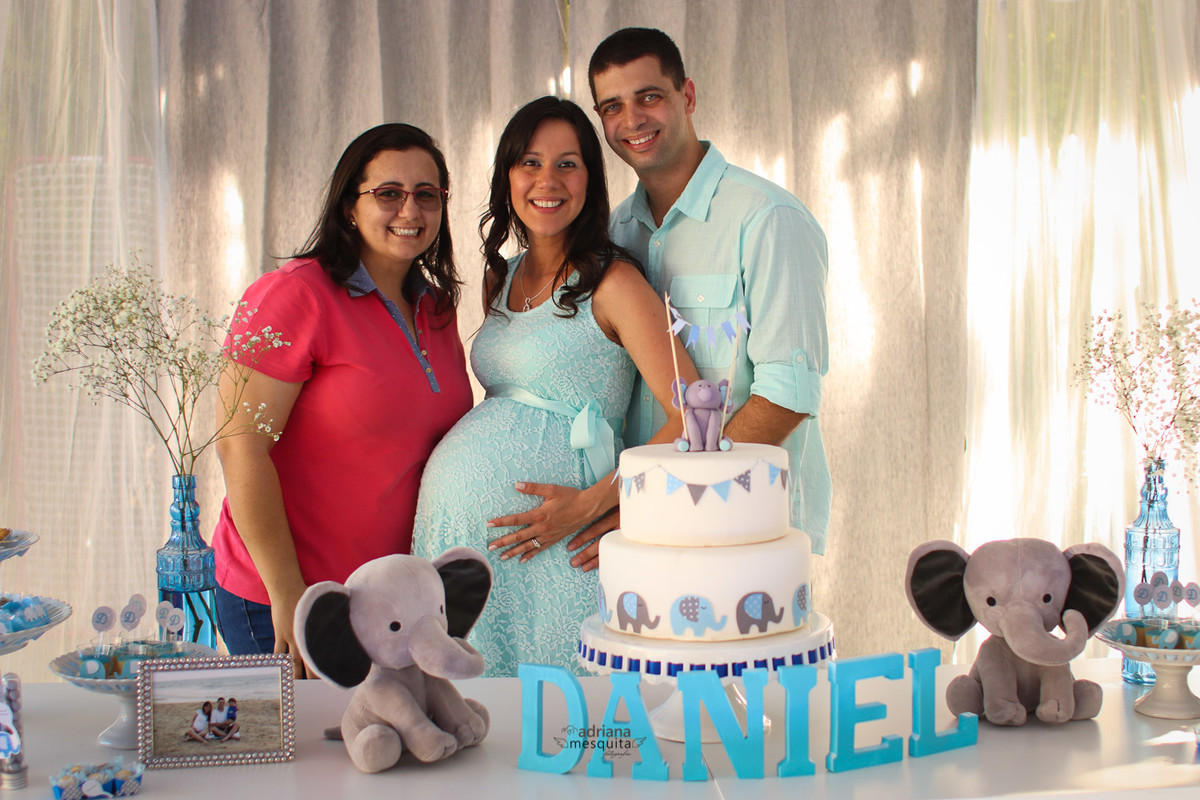 baby shower elefante adriana mesquita