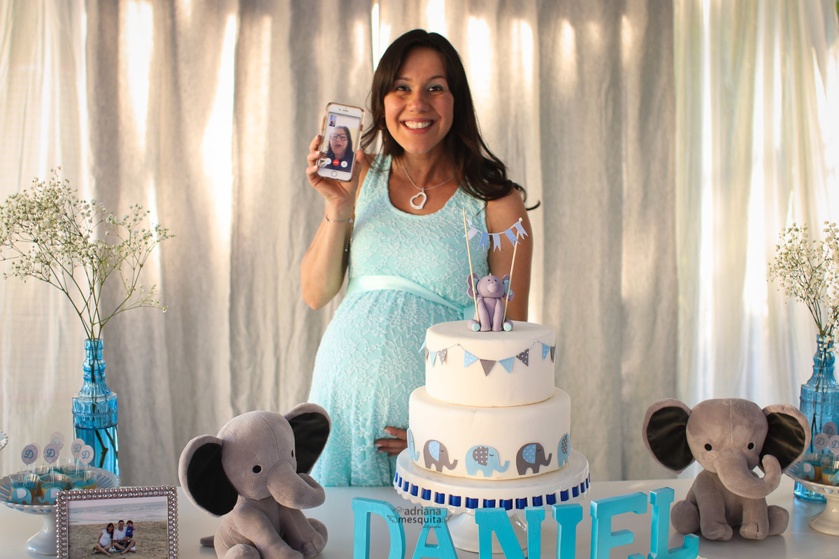 baby shower elefante adriana mesquita
