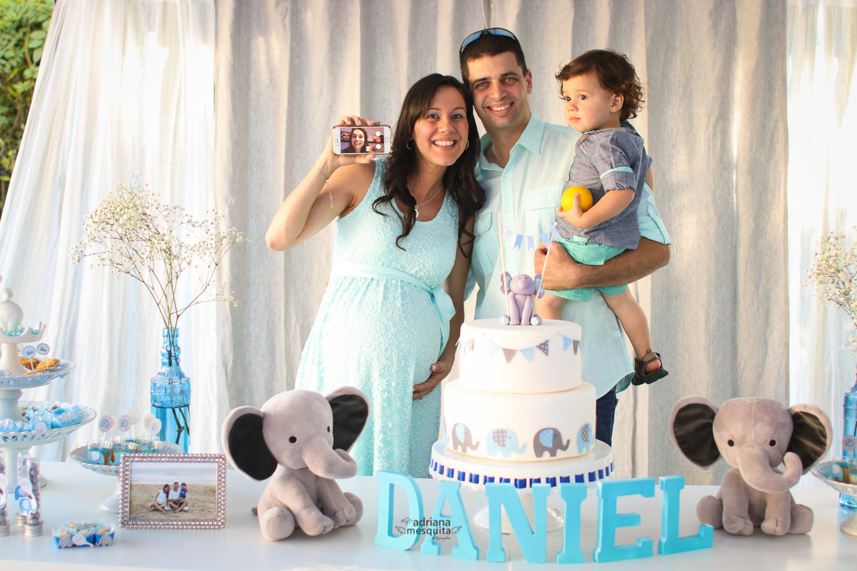 baby shower elefante adriana mesquita