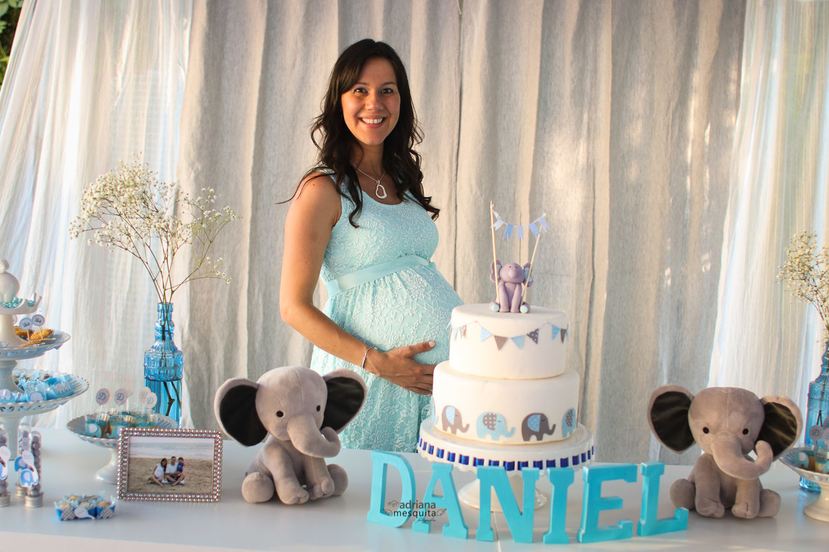 baby shower elefante adriana mesquita