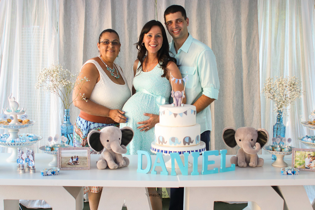 baby shower elefante adriana mesquita