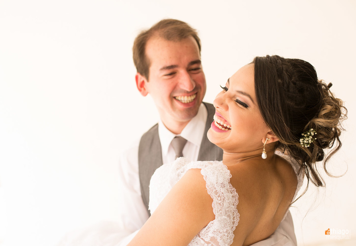 foto descontraída de casal