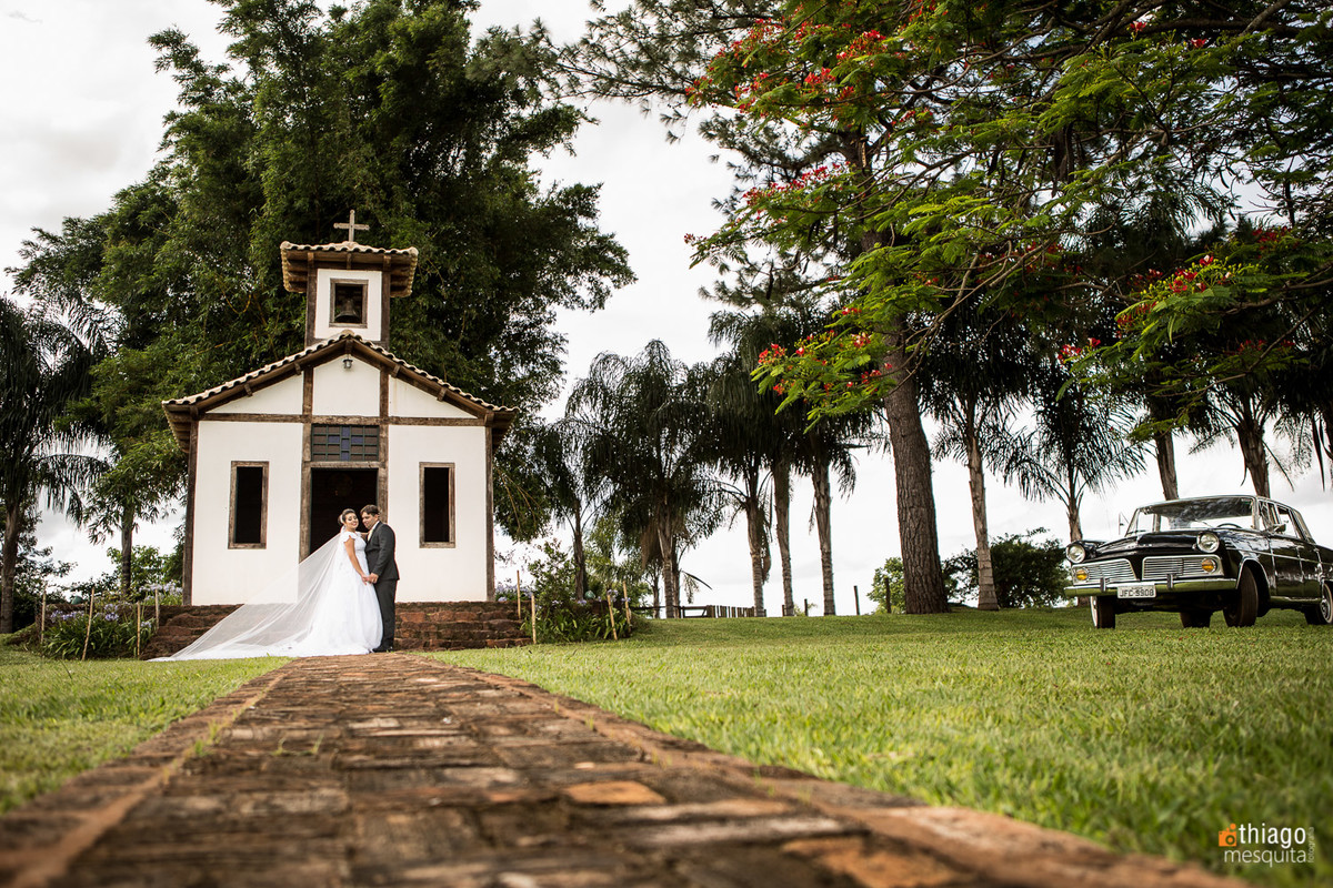 capela antiga - AfterWedding em Uberaba