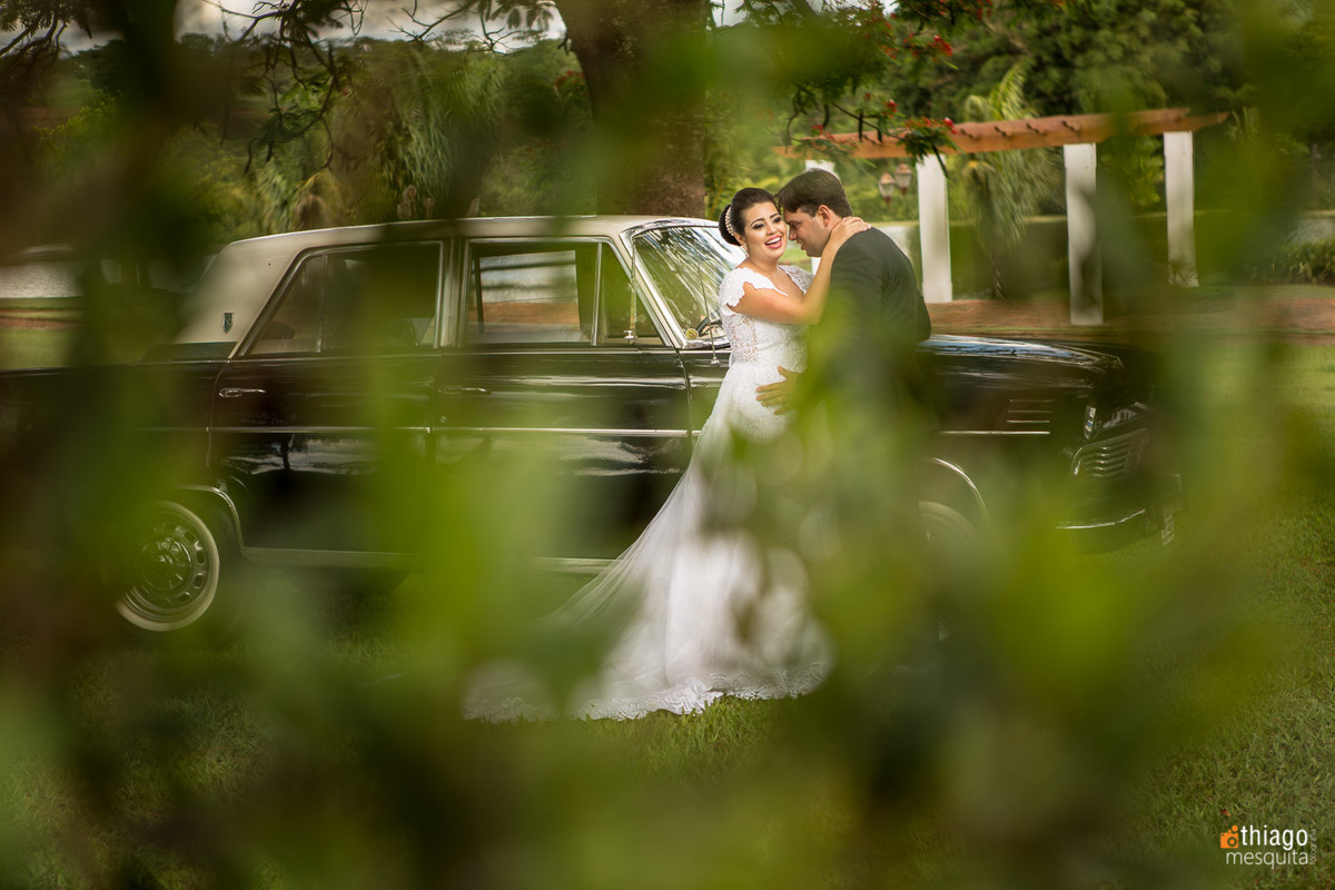 brides car