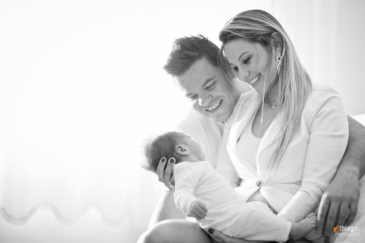 foto espontânea de newborn