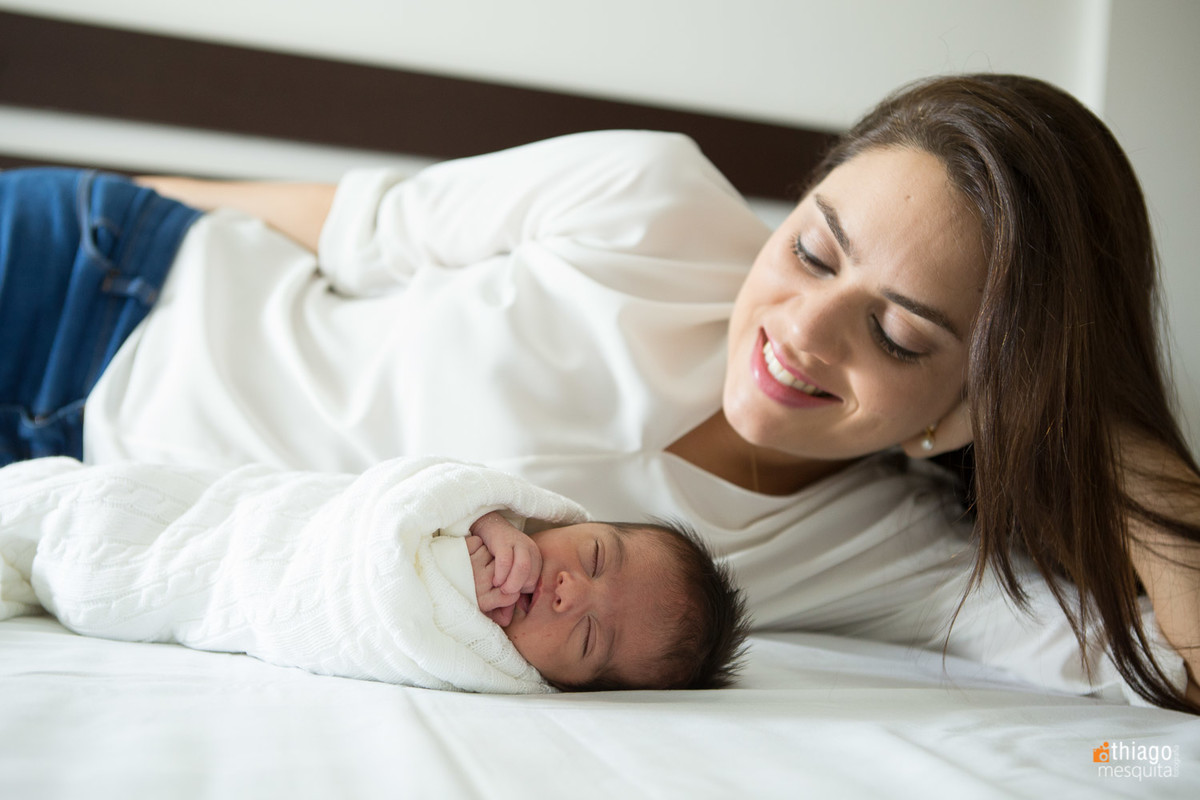 Mãe e filho. Adriana Mesquita