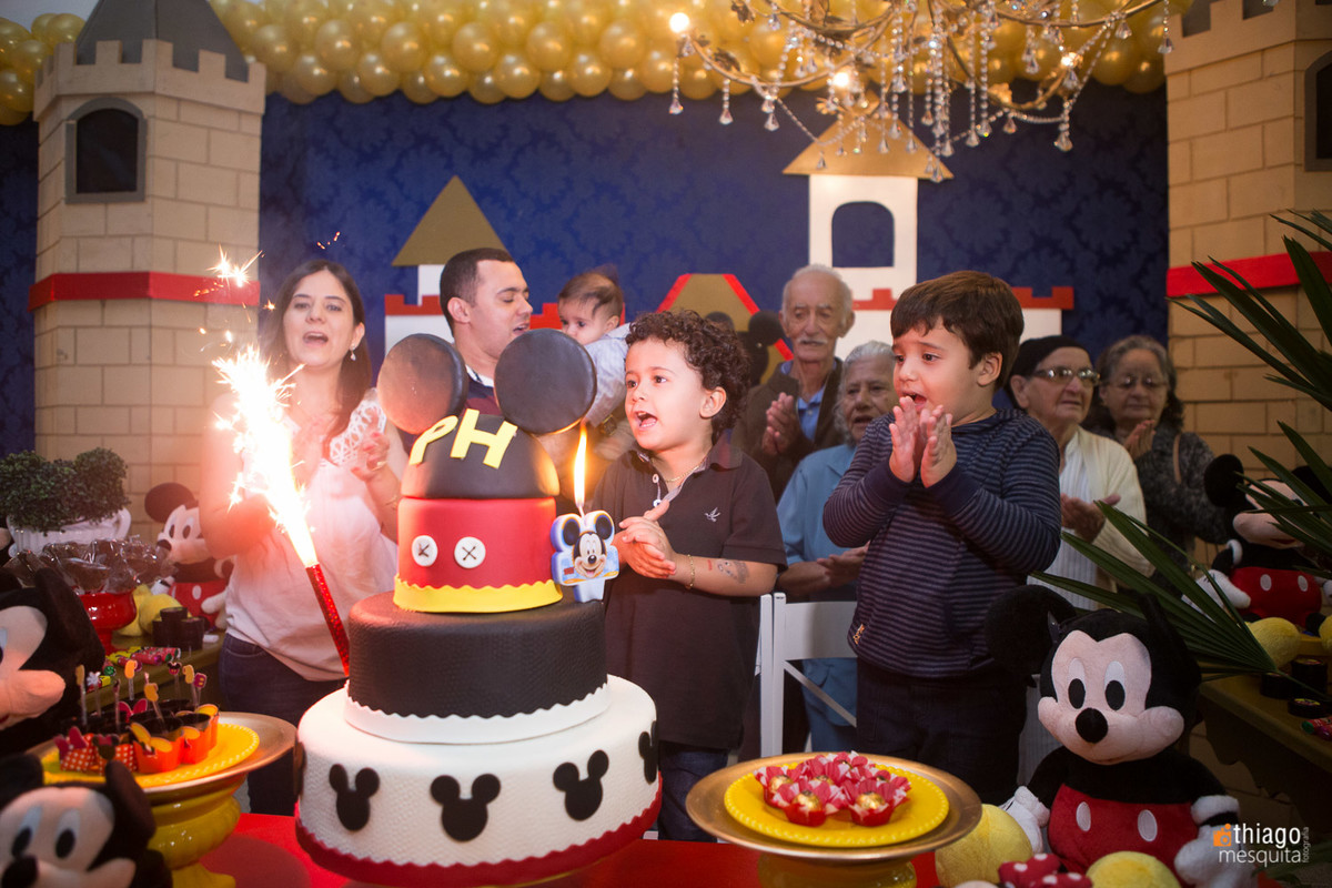 bolo de mickey