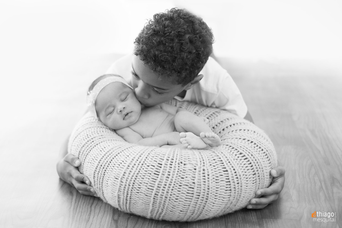 newborn foto de família