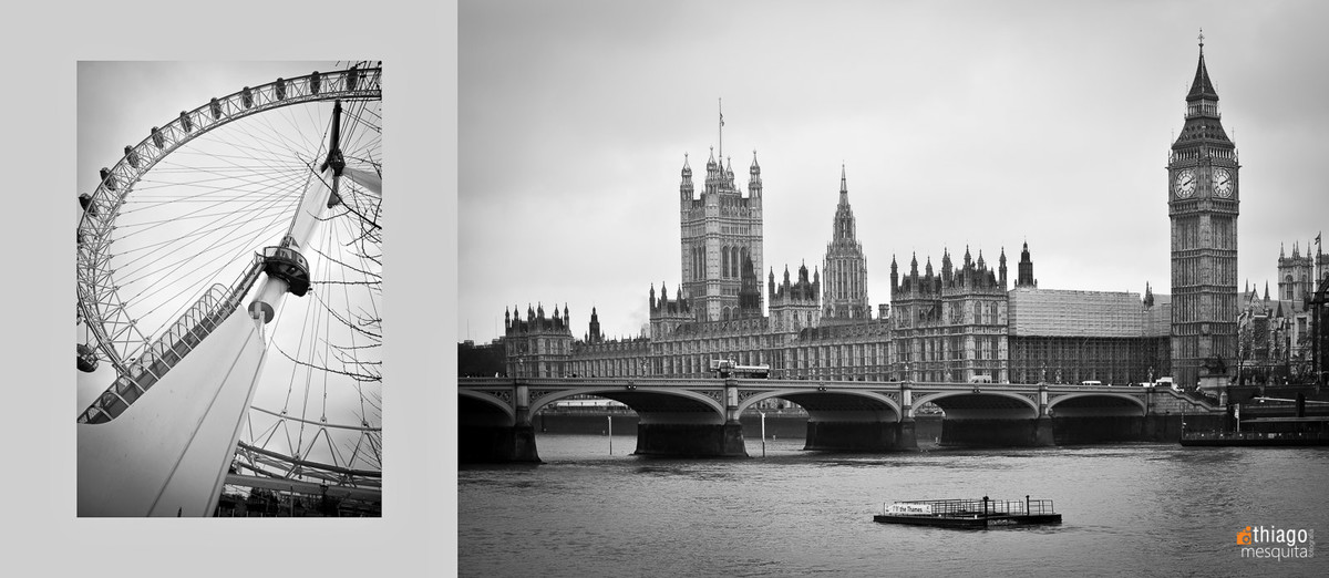 foto clássica de Londres - Inglaterra - big ben