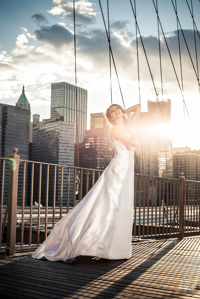 vista panorâmica de Nova York - new york panoramic view - bride - noiva