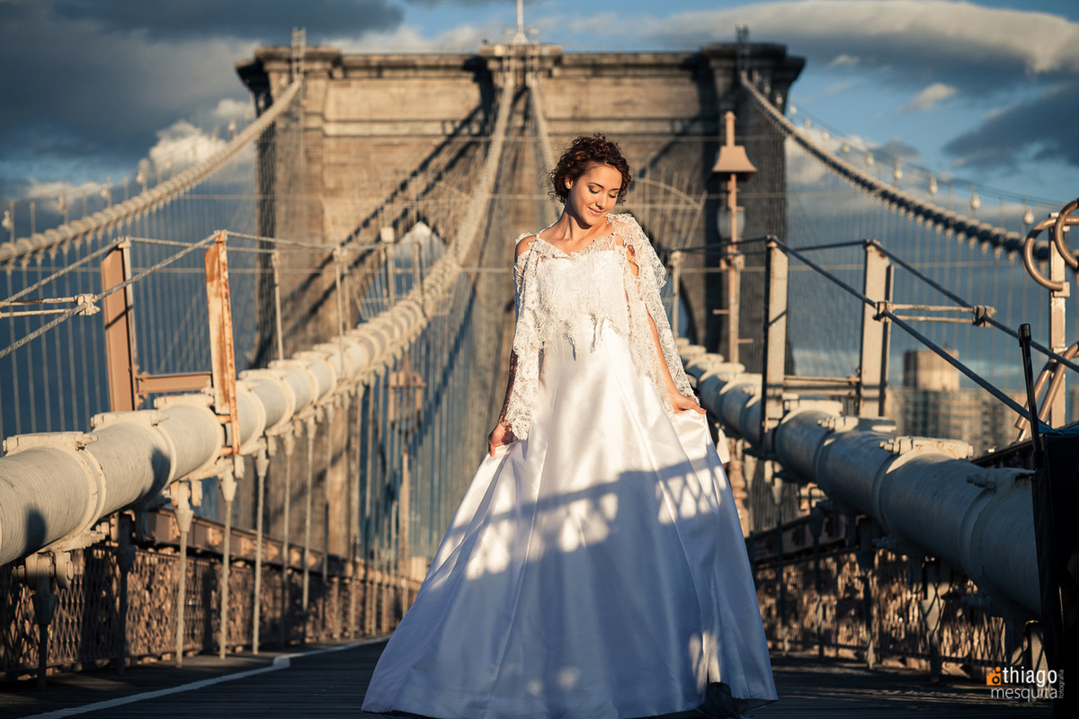 brooklyn bridge bride Thiago Mesquita photography NY